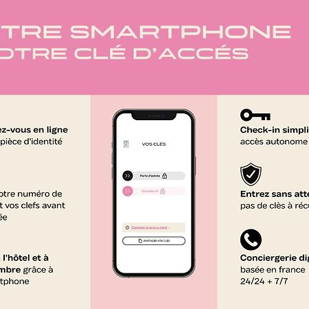 Hotel Corneille - Entree Autonome, Reception En Ligne - Encore Mieux Tours Eksteriør bilde